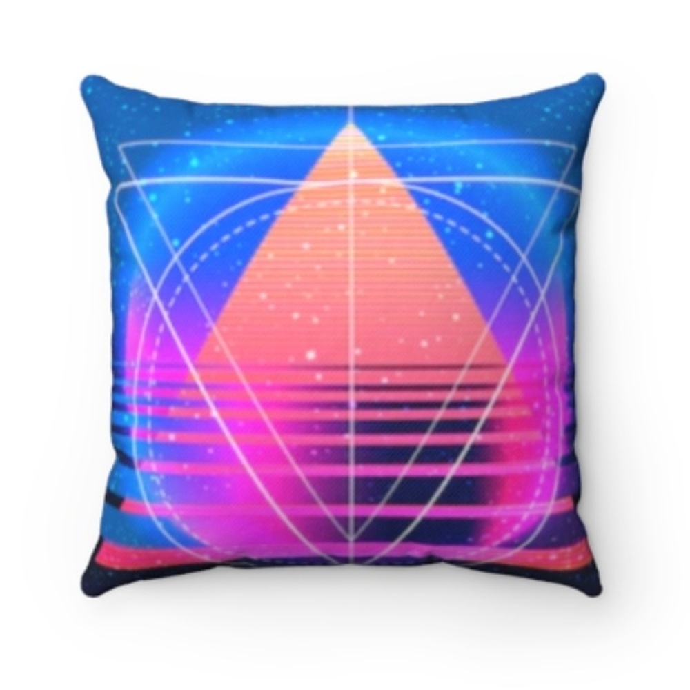 Retro Square Pillow Retro Square